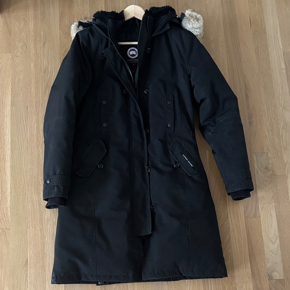 Canada Goose Heritage Parka with Fur Trim